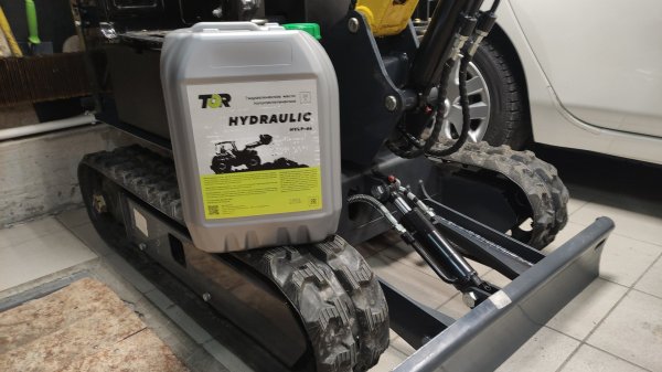 Мини экскаватор Rippa R-319 замена масла в гидравлики.