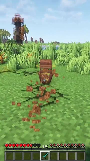 Майнкрафт ЗЕМЛЯНОЙ ЭЛЕМЕНТАЛЬ #minecraft #shorts смотреть онлайн