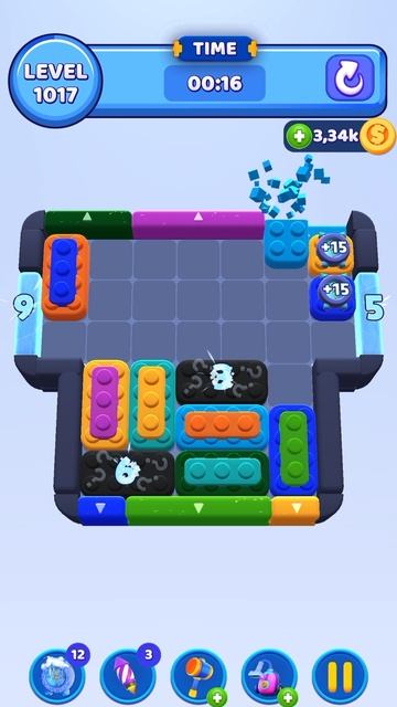 Color Block Jam 1017 Уровень смотреть онлайн