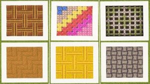 20 идей для пола в майнкрафте.