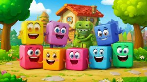 Кубики дружба и весёлый домик