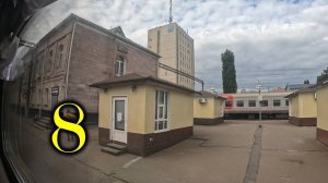 Лиски. Отправление. Поезд №304 Москва-Сухум