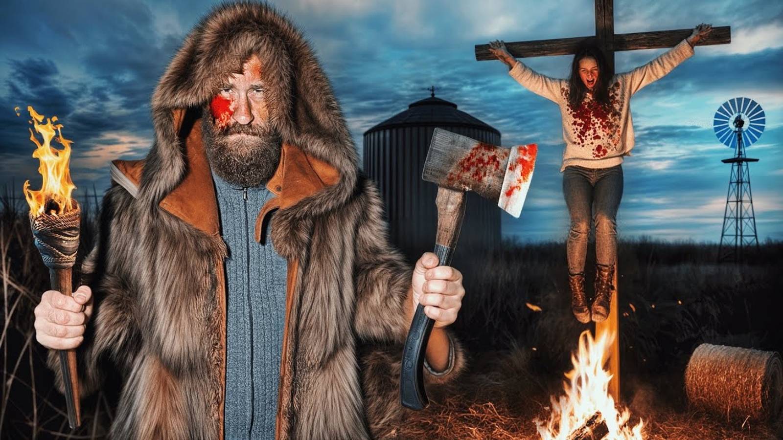 НАШЛИ ЖЕРТВУ ДЕРЕВЕНСКОГО ПСИХА В ЛЕСУ ОН ЖЕСТОКИЙ МАНЬЯК! смотреть онлайн