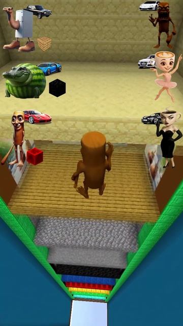 Итальянский Брейнрот ПРОТИВ игра в кальмара! Небесные прыжки в бездну Часть 13 #minecraft смотреть онлайн