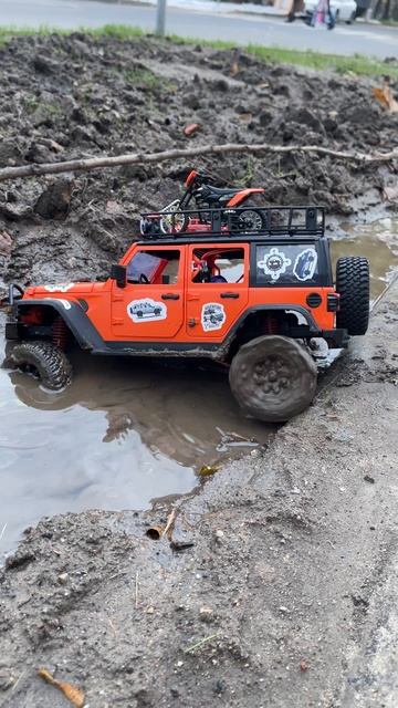 Жесть #mn128 #малышнаджипе #offroadbaby #делаюгрязь #rc #offroad #rccar #jeep #jeepwrangler