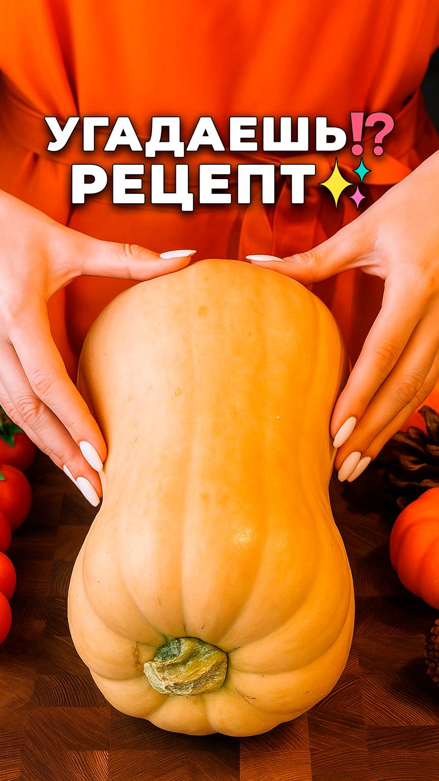 Секретный тыквенный крем-суп: кокос + бекон 🤫 #shorts #суппюре #рецепты #ужин #обед #тренд