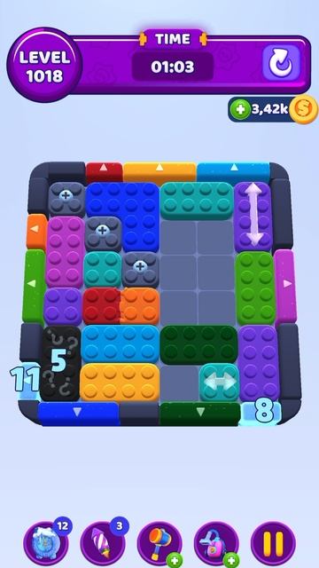 Color Block Jam 1018 Уровень смотреть онлайн