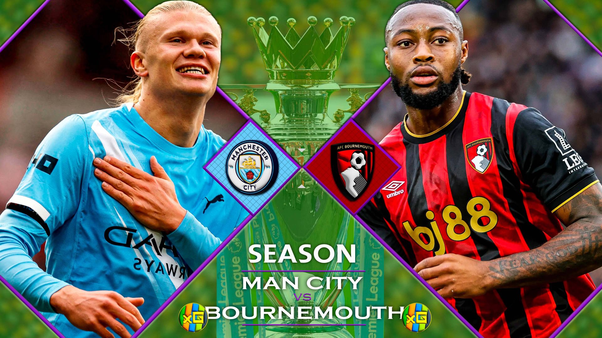 Манчестер Сити - Борнмут | 02.11.2025 | Футбол |Чемпионат Англии | Прямая трансляция |xG смотреть онлайн