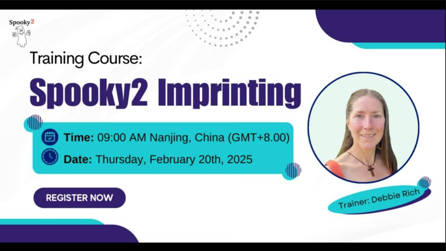Spooky2 Imprinting Held By Debbie Rich On The March 20th