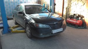 Замена опорных подшипников передних стоек на Nissan Almera 1,8 Ниссан Альмера 2005
