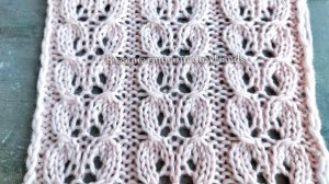 Симпатичные ажурные косички для вязания джемперов, палантинов, носков