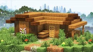 Сарай в майнкрафте.