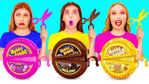 Бедная vs Богатая vs Ультра Богатая еда Челлендж _ Смешные Моменты от TeamTeen Challenge смотреть онлайн