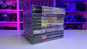 Распаковка запечатанных игр с Xbox Original