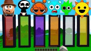 НАШЕЛ ОГРОМНЫЙ РАДУЖНЫЙ ПОРТАЛ ДЛЯ ВЫЖИВАНИЯ СО ВСЕ ВИДЫ СПРУНКОВ В МАЙНКРАФТ