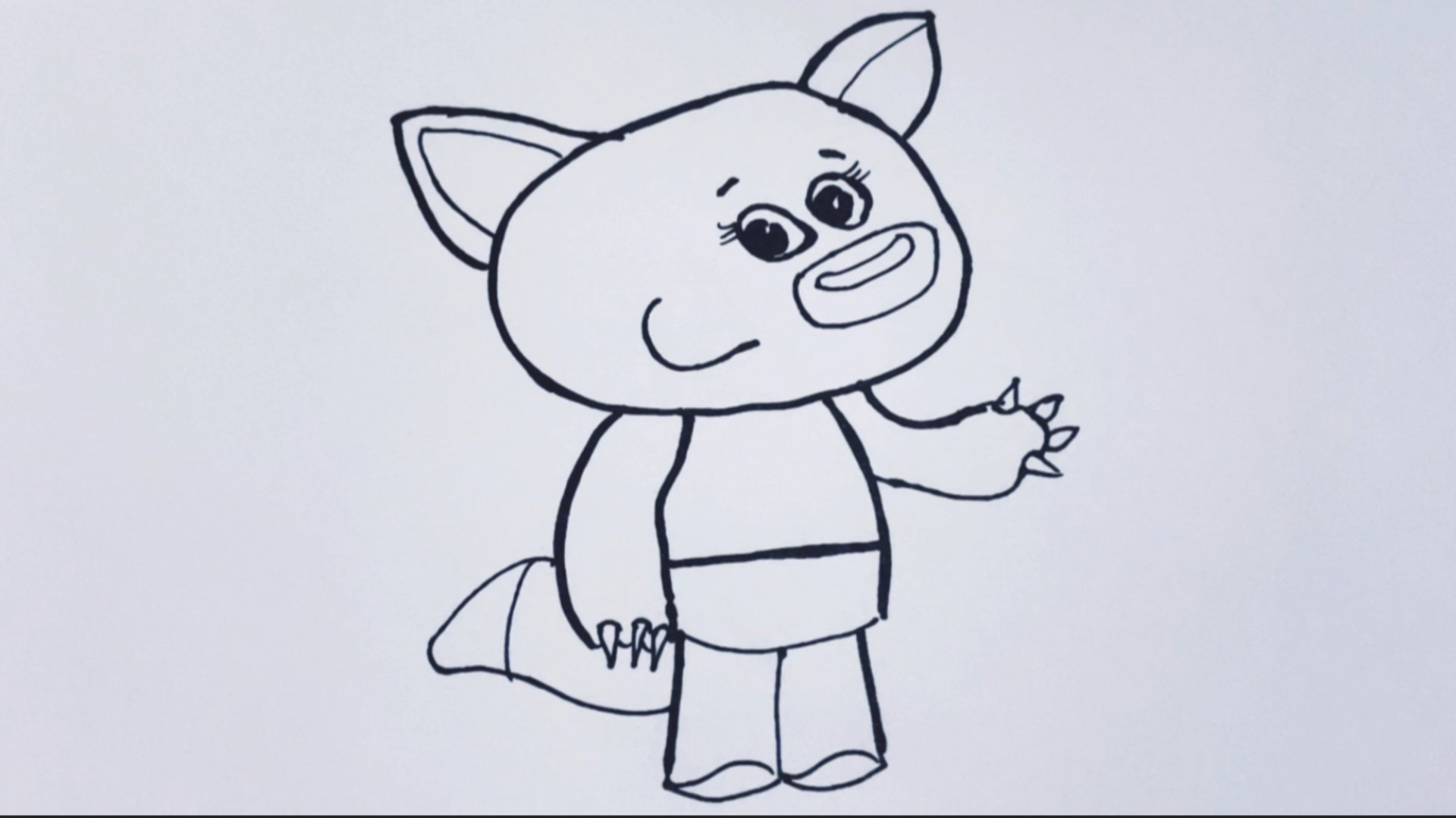 ЛИСИЧКА. Рисуем Вместе. смотреть онлайн