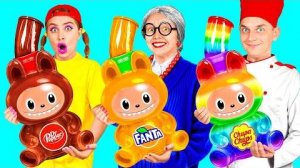 Кулинарный Челлендж | Я против Бабушки | Кухонные Лайфхаки и Рецепты от TeamTeen Challenge