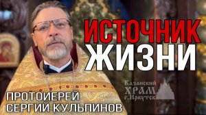 Источник жизни. Проповедь о.Сергия Кульпинова