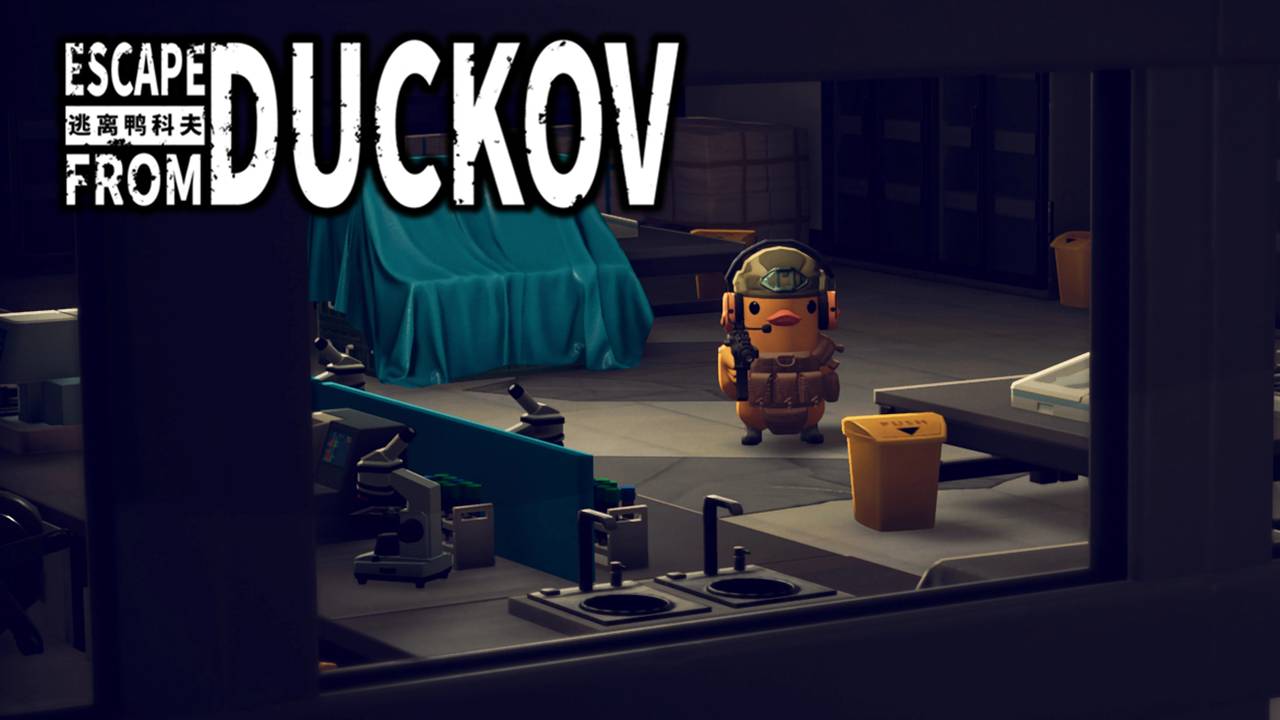 ПЕРВЫЕ КРИСТАЛЛЫ. ВСТРЕЧА С ПРИВИДЕНИЕМ - Escape from Duckov #12 смотреть онлайн