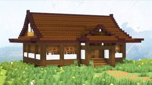 Додзё в майнкрафте.