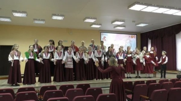 По буквари, хор Dominus, Омск