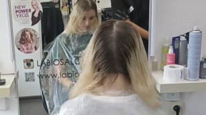 🌈КАК ОБЕСЦВЕТИТЬ БОЛЬШИЕ ОТРОСШИЕ КОРНИ ВОЛОС В ТОТАЛ БЛОНДЕ