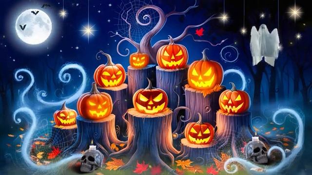Best Spooky Halloween Playlist | Relaxing Halloween Instrumental Music Halloween Background
