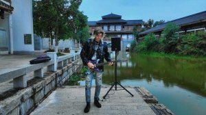 Подключаю...Игра на улице, парк, дождь, Live, Andy James