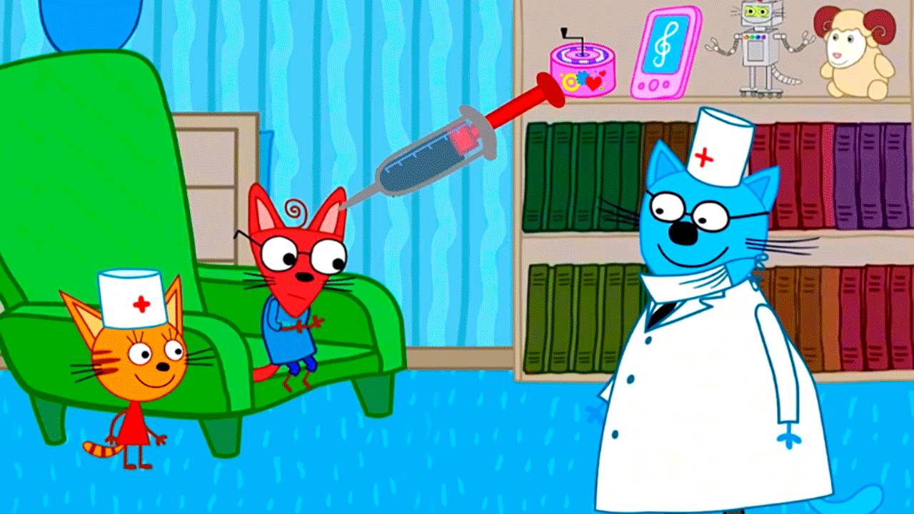 ТРИ КОТА ДЛЯ ДЕТЕЙ - МУЛЬТИКИ ТРИ КОТА смотреть онлайн