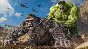 Кинг-Конг против Халка: Эпическая битва
