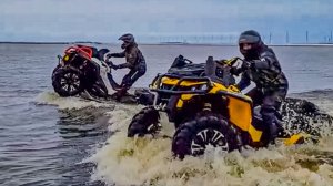 Водные процедуры на квадроцикле 😅