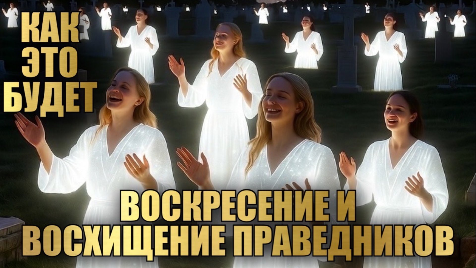 КАК ЭТО БУДЕТ ВЫГЛЯДЕТЬ: ВОСКРЕСЕНИЕ И ВОСХИЩЕНИЕ ПРАВЕДНИКОВ! смотреть онлайн