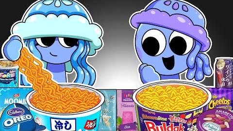 Семейный магазин товаров первой необходимости в Мукбанге _ Анимации в игре Incredibox Sprunki смотреть онлайн