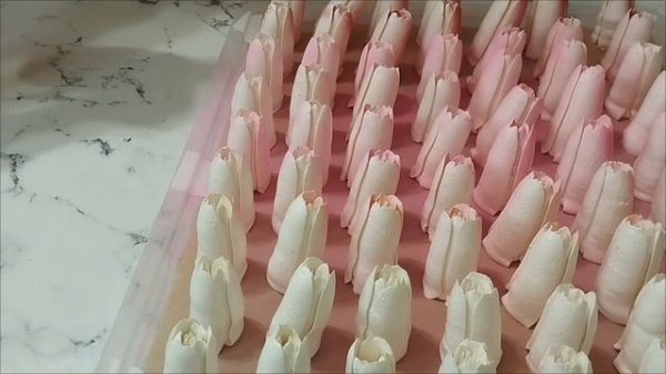 Идеальная зефирная масса для тюльпанов! 🌷🌷🌷