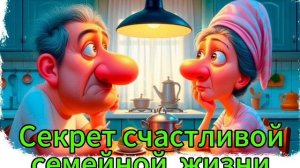 СЕКРЕТ  СЧАСТЛИВОЙ  СЕМЕЙНОЙ  ЖИЗНИ