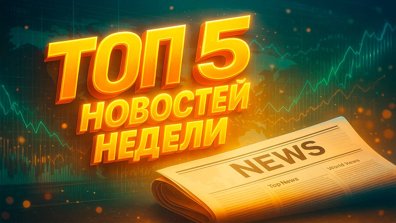 ТОП 5 НОВОСТЕЙ НЕДЕЛИ В РАЗРЕЗЕ ФОНДОВОГО РЫНКА | BITHOVEN