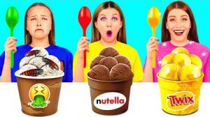 Бедная vs Богатая vs Ультра Богатая еда Челлендж | Смешные Челленджи от TeamTeen Challenge