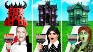 Домики Одного Цвета Челлендж | Война Пранков от TeamTeen Challenge