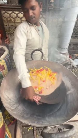 Готовим на "ПЕСКЕ" - ни какого масла. Уличная Еда Мира/ Street Food  t.me/StreetFoodChannel