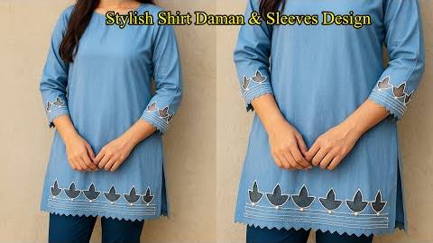 Декоративная обработка низа изделия