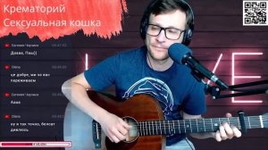 Крематорий - Сексуальная кошка аккорды 🎶 песня на гитаре (cover)