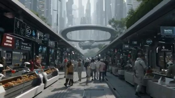 Future City 2090 Visions of the Near Future Sci-fi AI Short Film