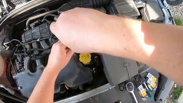 Первая замена свечей Лада веста 1,6 двигатель