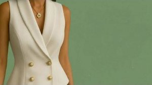 Моделирование жилета с двойным бортом