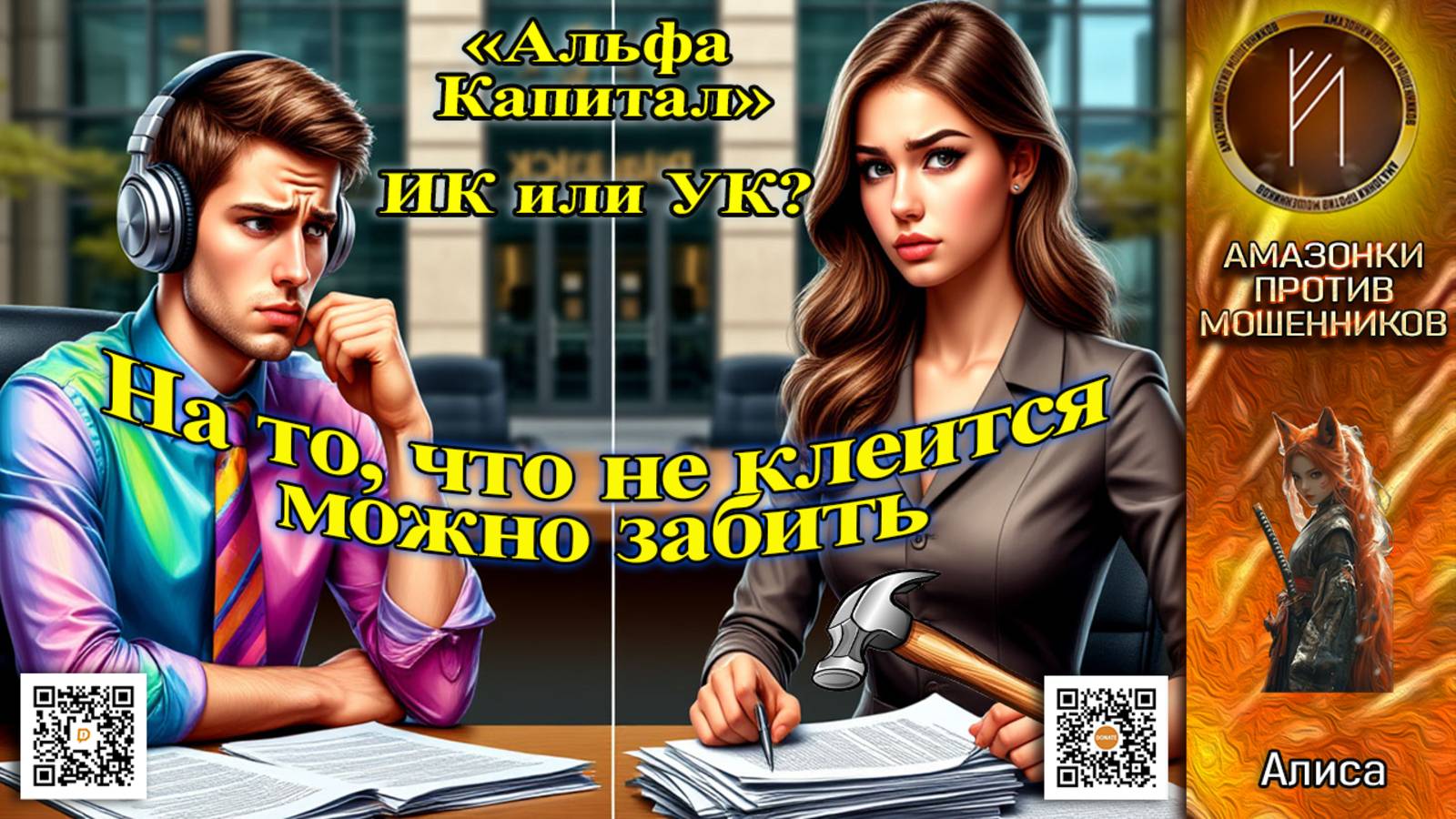 АЛИСА любит когда ее не любят мошенники. Телефонное мошенничество смотреть онлайн
