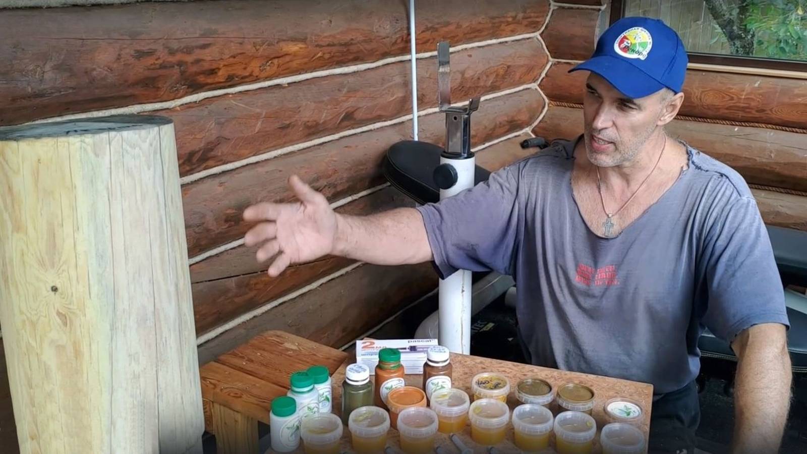 Красим сруб СОХРАНЯЯ цвет бревна ЕСТЕСТВЕННЫМ с защитой от ПОТЕМНЕНИЯ и УФ- выгорания. Инструкция. смотреть онлайн