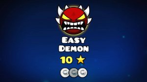 ХУДШИЙ ИЗИ ДЕМОН В GEOMETRY DASH (даже не пытайтесь проходить его)