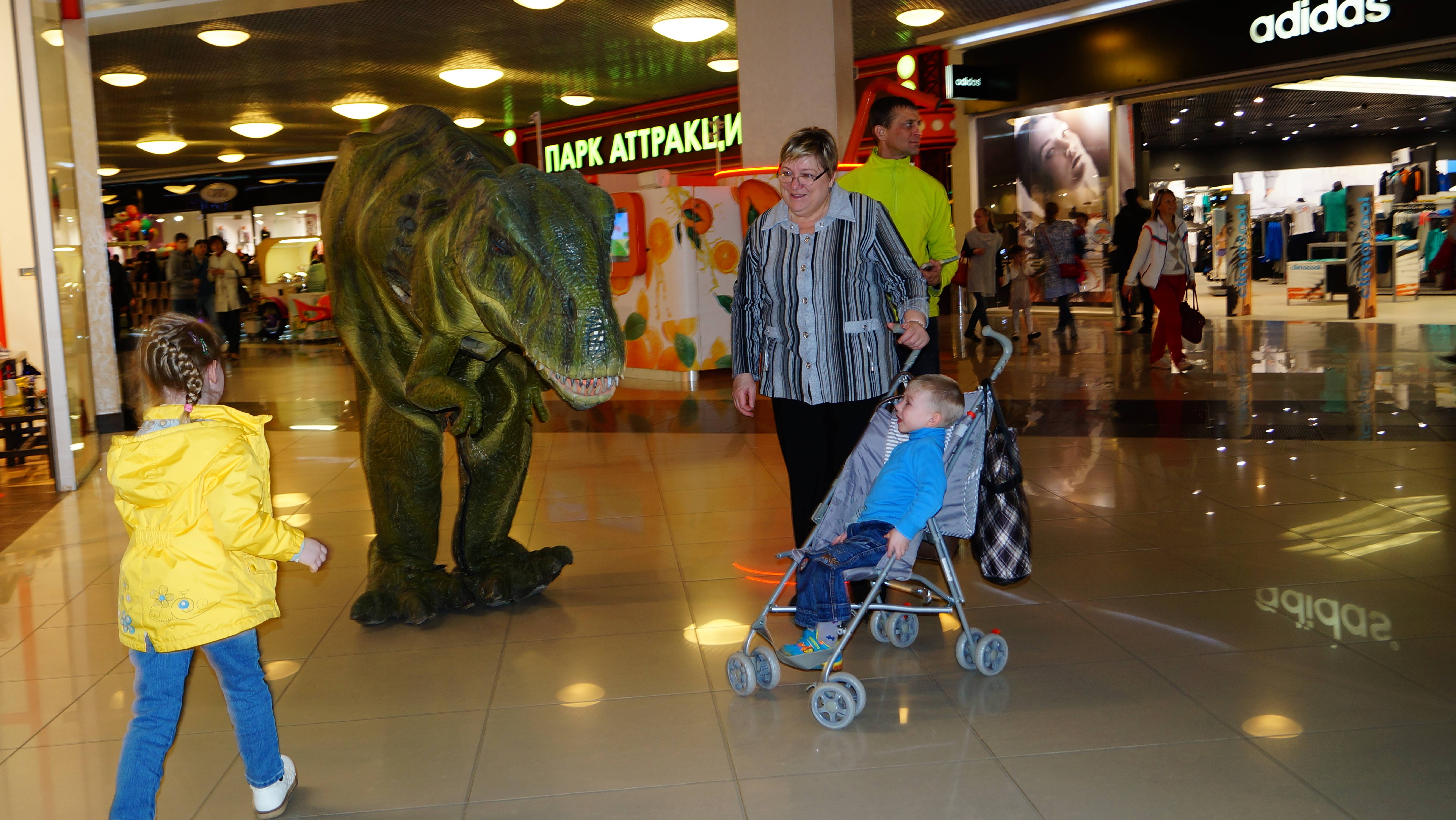 + Динозавры в городе