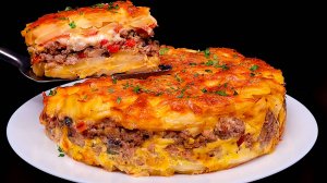 Картофель, который сведет вас с ума🔥Простой и быстрый рецепт!