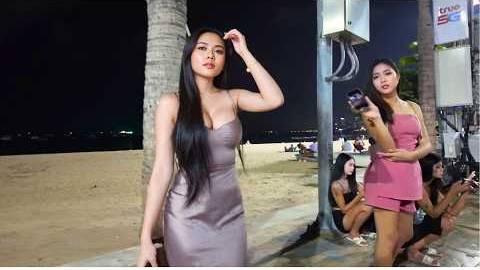 Бич-роуд, Паттайя, 2025! Так много фрилансеров ждут!